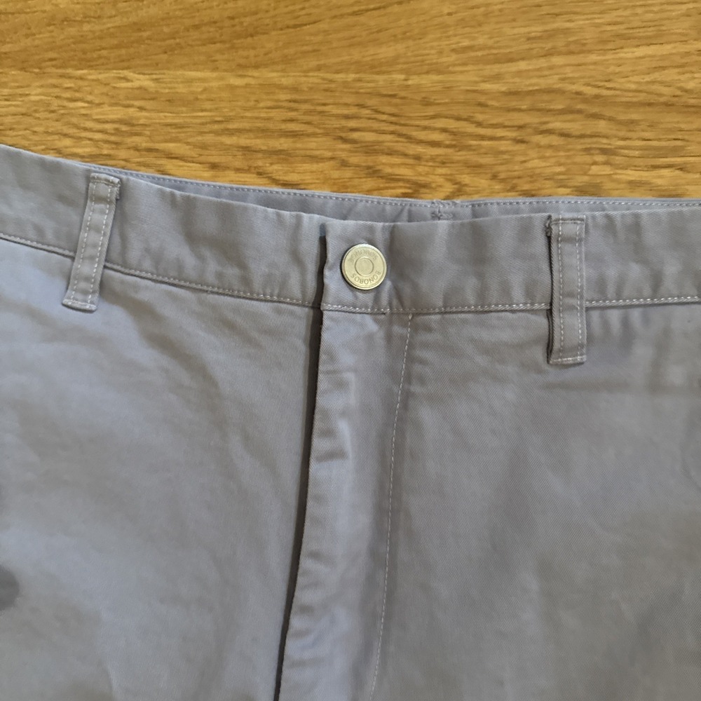 Bonobos Washed Chino Shorts Men's Size 40 Lavender 7 Inch Inseam Stretch Preppy - Picture 2 of 9
